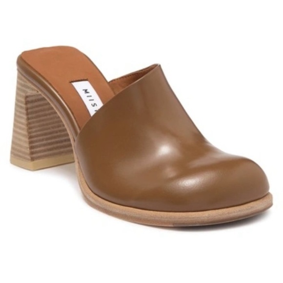 Miista Rebecca Leather Mules - Picture 2 of 4